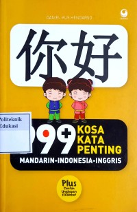 Image of 999 Kosa kata penting mandarin-indonesia-inggris