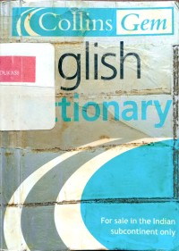 Image of English dictionary