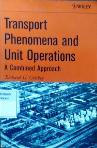 Image of Transport phenomena and unit operations: a combined approach