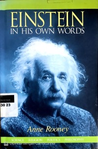 Image of Einstein in his own words