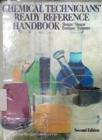 Image of Chemical technicians' ready reference handbook