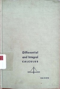 Image of Differential and integral calculus