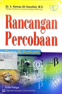 Image of Rancangan percobaan: teori dan aplikasi