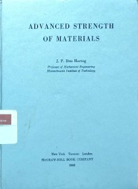 Image of Advanced strength of materials