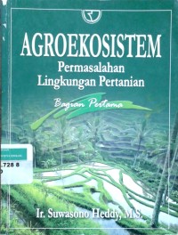 Image of Agroekosistem: permasalahan lingkungan pertanian