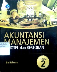 Image of Akuntansi manajemen untuk hotel dan restoran