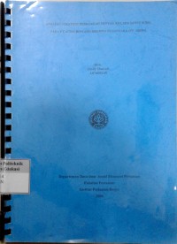 Image of Analisis strategi pemasaran minyak kelapa sawit (cpo) pada pt agro bintang dharma nusantara (pt. abdn)