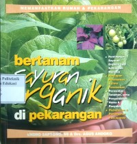 Image of Bertanam sayur organik di pekarangan