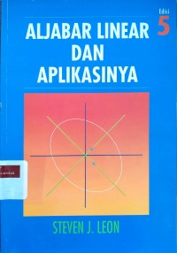 Image of Aljabar linear dan aplikasinya