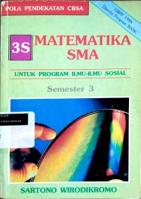 Image of Matematika SMA untuk program Ilmu-ilmu Soisal
