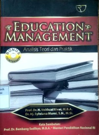 Image of Education management: analisis teori dan praktik