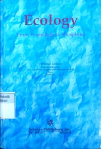 Image of Ecology: from ecosystem to biosphere