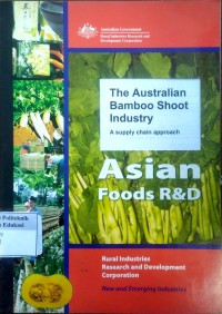 Image of The Australian bamboo shoot industry: a supply chain approach