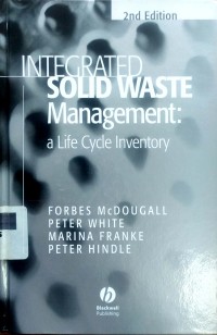 Image of Integrated solid waste management: a life cycle inventory