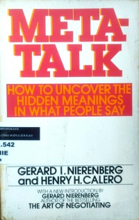Image of Meta-Talk: how to uncover the hidden meanings in what people say
