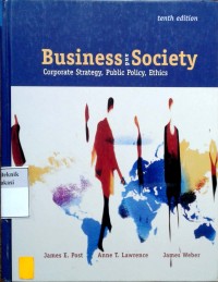 Image of Business and Society: corporate strategy, public policy, ethics