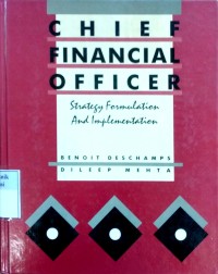 Image of Chief financial office: strategy formulation and implementation