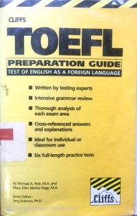 Image of Test of English as a foreign language