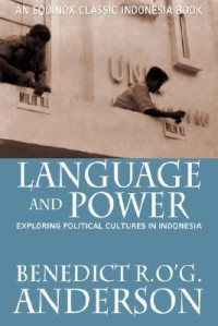 Image of Language and Power: Exploring Political Cultures in Indonesia