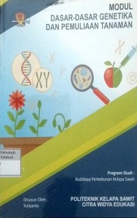 Image of Dasar-dasar genetika dan pemuliaan tanaman: modul