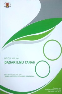 Image of Dasar ilmu tanah: modul kuliah