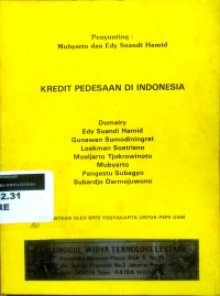Image of Kredit pedesaan di Indonesia