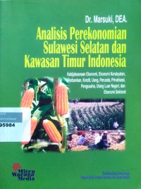 Image of Analisis perekonomian Sulawesi Selatan dan kawasan timur Indonesia