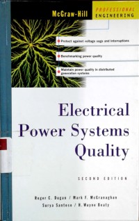 Image of Electrical power systems quality
