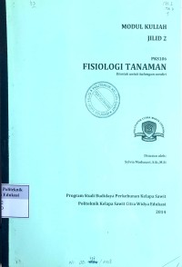 Image of Fisiologi tanaman jilid 2: modul kuliah