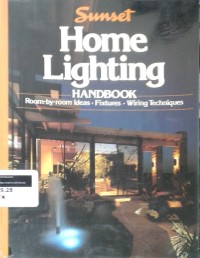 Image of Sunset home lighting : handbook