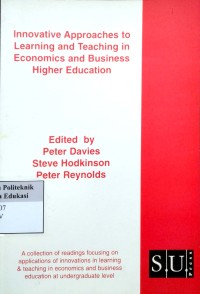 Image of Innovative approaches to learning and teaching in economics and teaching in economics and business higher education
