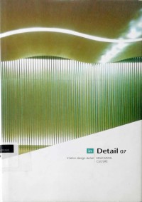Image of Interior design detail: In detail 07 education culture