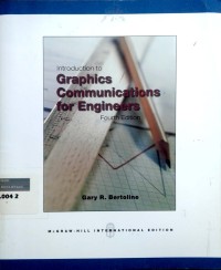 Image of Introduction to graphics communications for engineers