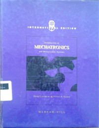 Image of Introduction to mechatronics and measurement systems