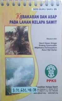 Image of Kebakaran dan asap pada lahan kelapa sawit