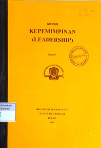 Image of Kepemimpinan (leadership): modul