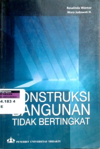 Image of Konstruksi bangunan tidak bertingkat