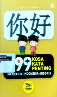 Image of 999 Kosa kata penting Mandarin