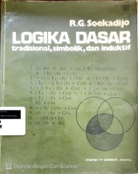 Image of Logika dasar: tradisional, simbolik, dan induktif