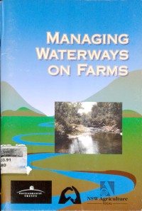 Image of Managing waterways on farms