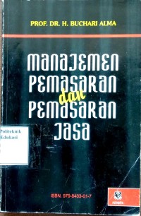Image of Manajemen pemasaran dan pemasaran jasa