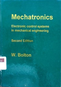 Image of Mechatronics: electronic control systems in mechanical engineering