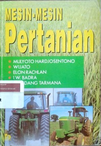 Image of Mesin-mesin pertanian