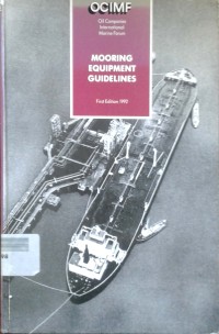 Image of Mooring equipment guidelines
