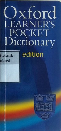 Image of Oxford learner's pocket dictionary