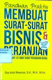 Image of Panduan Praktis Membuat Surat Bisnis & Perjanjian