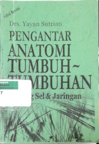 Image of Pengantar anatomi tumbuh-tumbuhan