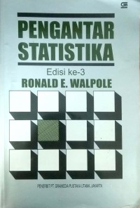 Image of Pengantar statistika