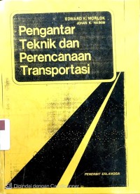 Image of Pengantar teknik dan perencanaan transportasi