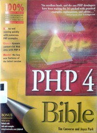 Image of PHP 4 bible